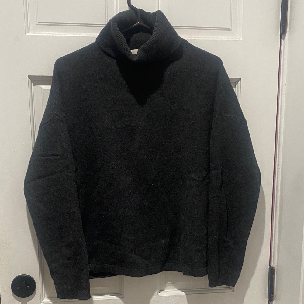 Boden Black Turtleneck Sweater